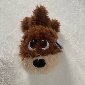 Fluffy dog toy